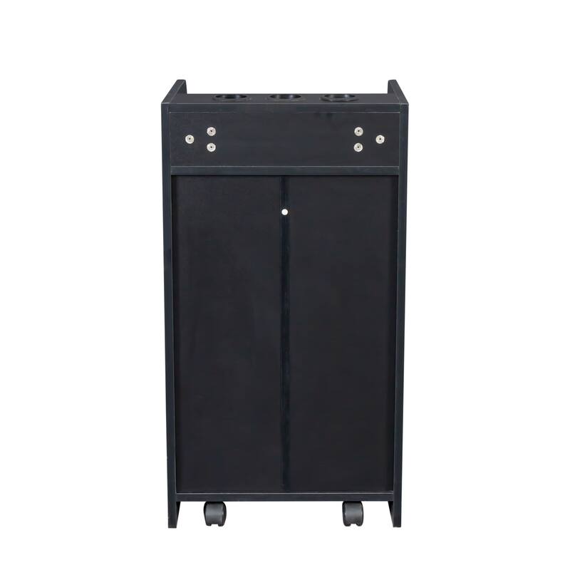 Locking Beauty Salon Storage Cabinet