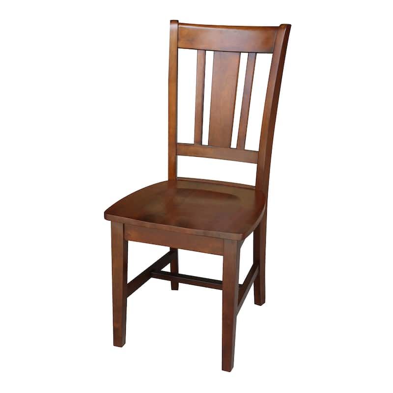 30" Round Top Pedestal Dining Table - With 2 San Remo Chairs