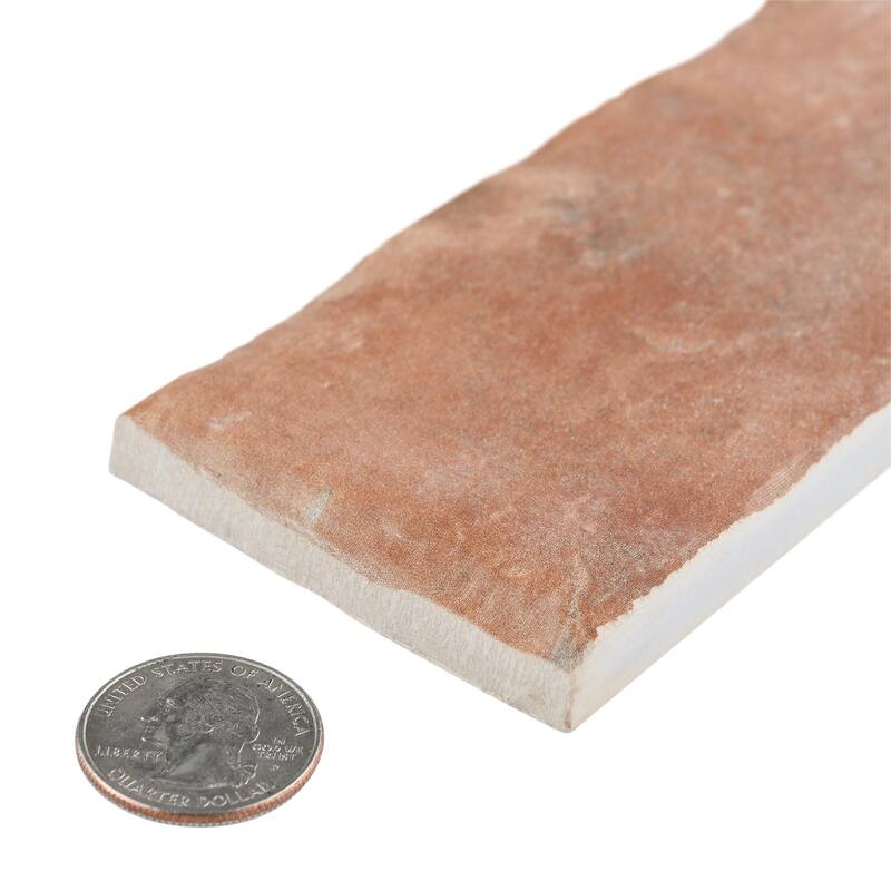 Merola Tile Americana Boston Brick North East 2-1/2" x 9-7/8" Porcelain Floor and Wall Tile