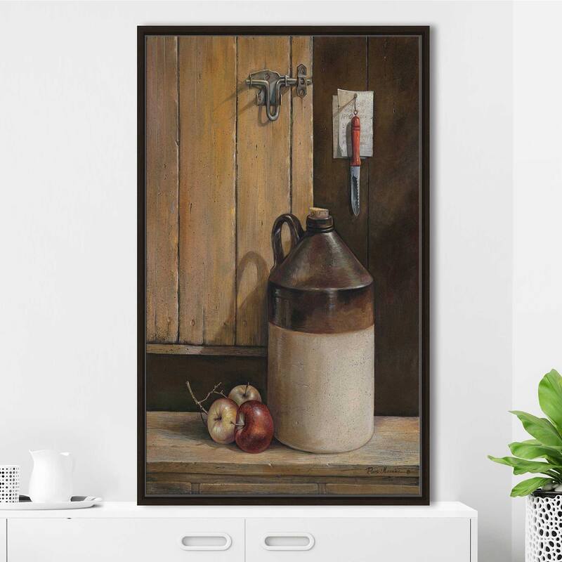 "Apple Cider" by Ruane Manning Print on Floating Canvas