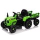preview thumbnail 26 of 81, Ride on Tractor with Trailer,12V Battery Powered Electric Tractor Toy w/Remote Control Green