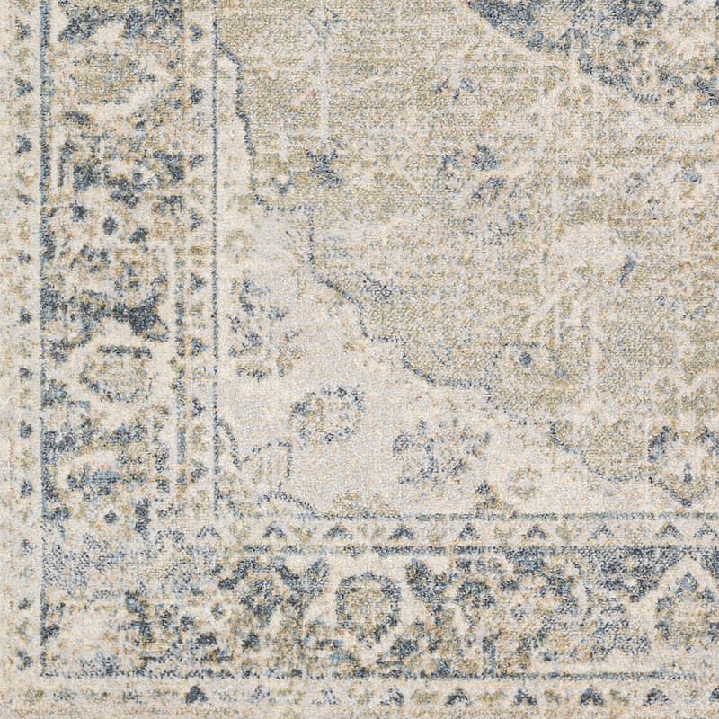 Livabliss Lillian Machine Washable Vintage Area Rug