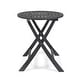 preview thumbnail 8 of 22, Hillside Outdoor Acacia Wicker Bistro Set by Christopher Knight Home - N/A