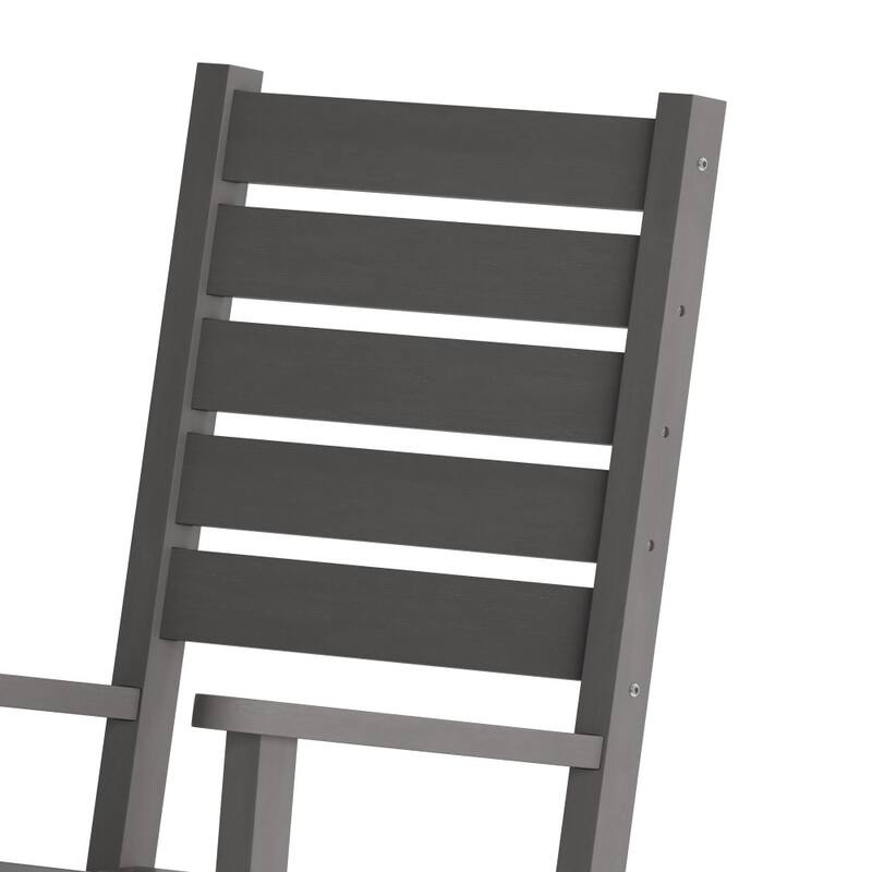 Classic Outdoor All-Weather HDPE Rocking Chair