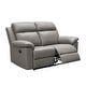 preview thumbnail 15 of 16, Abbyson Braylen 2 Piece Top Grain Leather Manual Reclining Sofa and Loveseat Set