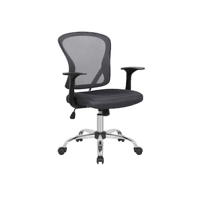Porthos Home Cyrus Swivel Office Chair, Mesh Back, Adjustable Height