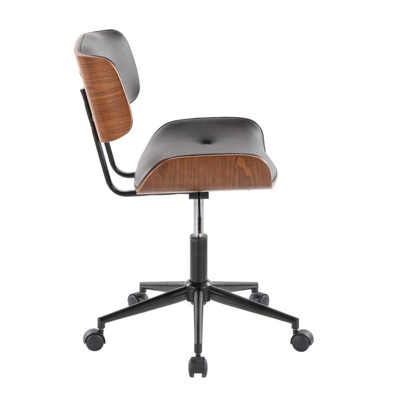 Carson Carrington Leksand Simple Mid-century Modern Office Chair