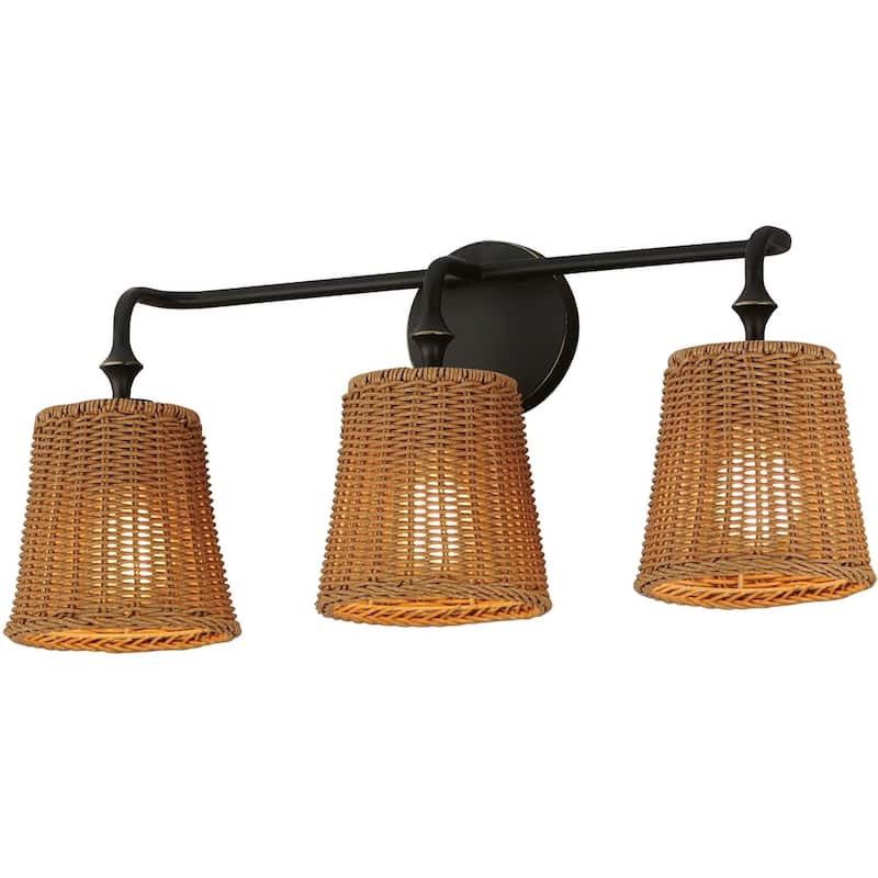 Maxim 21483NA Baja 3 Light 25" Wide Vanity Light - Dark Bronze