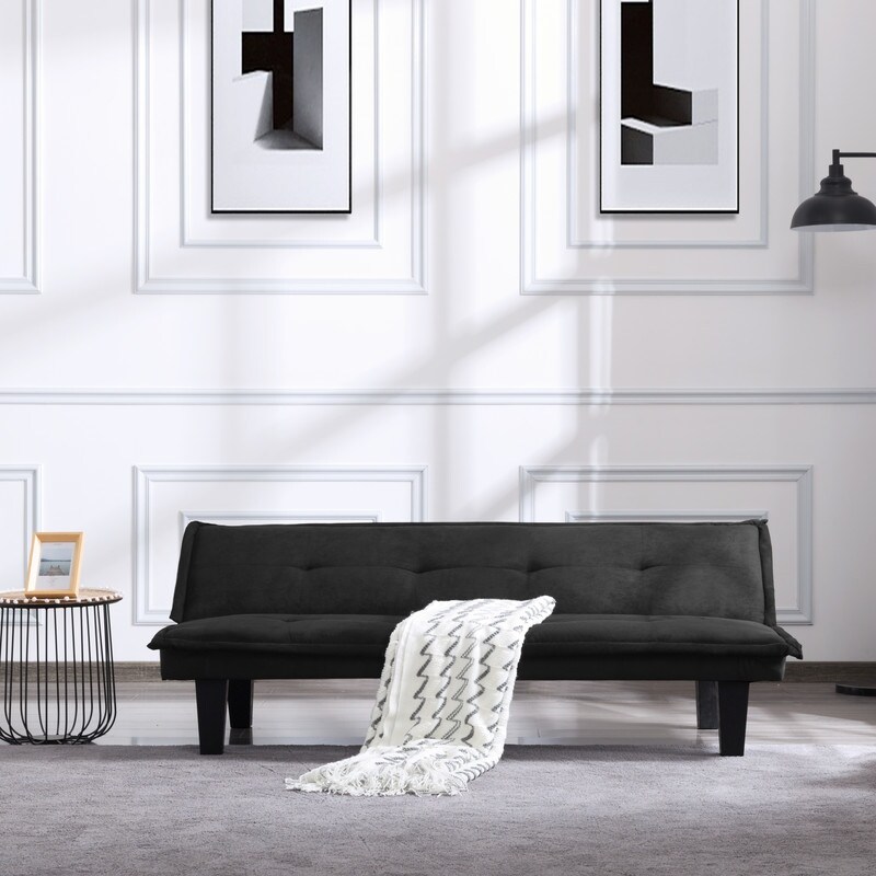 Black Suede Sofas Bed Bath Beyond