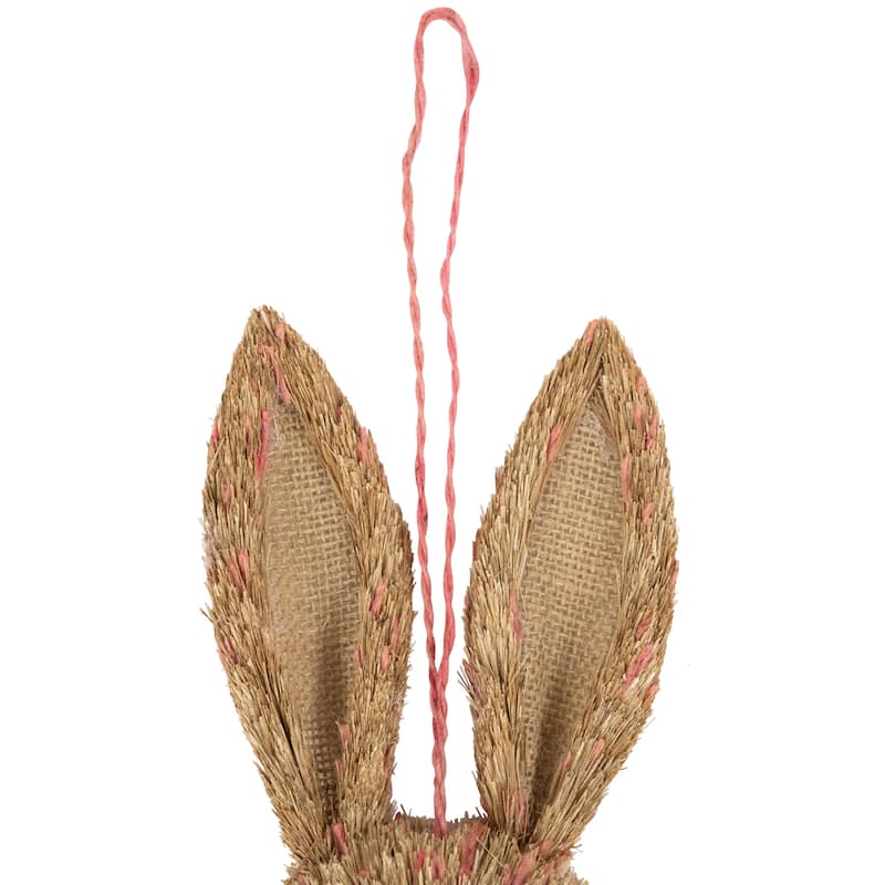 Easter Bunny with Bow Hanging Wall Decoration - 21"