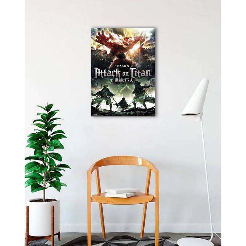 Attack on Titan Season 2 Art Poster - 24 x 36 Inch