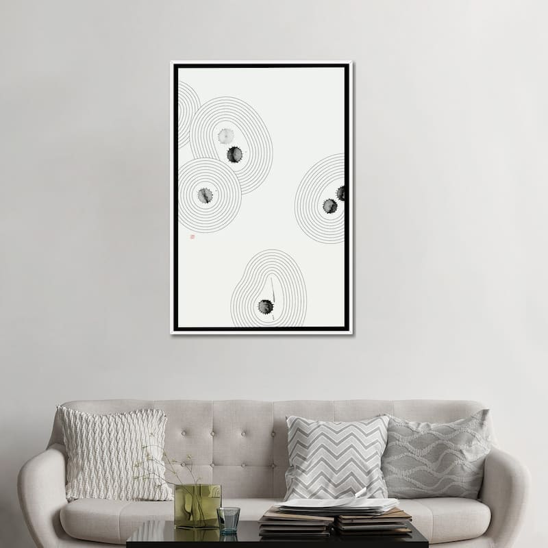 iCanvas "Accidental Zen Garden II" by Thoth Adan Framed