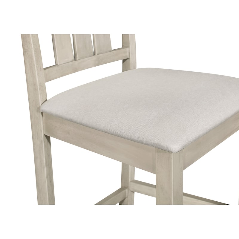 CraftPorch Clean-lines Counter Height Dining Chairs (Set of 4)