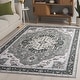 preview thumbnail 11 of 48, SAFAVIEH Tucson Betzy Transitional Machine Washable Rug 4' x 6' - Green/Light Green - Rectangle