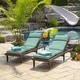 preview thumbnail 31 of 86, Arden Selections Leala Texture Outdoor Chaise Lounge Cushion