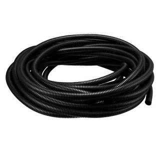 Uxcell 1.6 M 12 X 15.8 Mm PP Flexible Corrugated Conduit Tube For