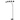 60W x 5, 3 way Richford arc floor lamp with metal shades and heavy weight based - One Size