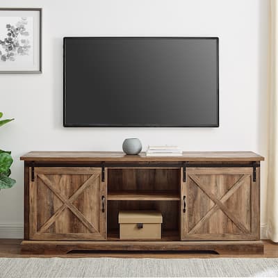 Middlebrook Wind Gap 70-inch Sliding Barn Door TV Stand