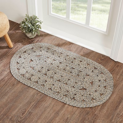 Celeste Blended Pebble Indoor/Outdoor Rug Oval 27x48