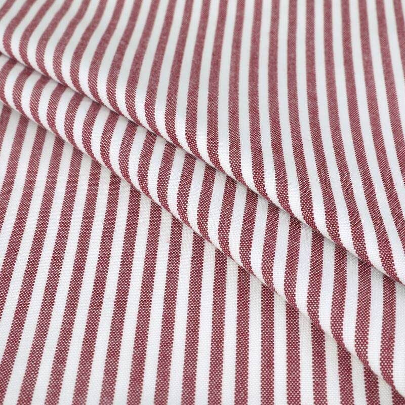 1 Pair Striped Pillow Cover with Pom Pom Fringe for Home Cushion Case
