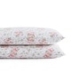 preview thumbnail 4 of 64, Laura Ashley Soft & Silky Sateen Printed Cotton Sheet Set Std Pillowcase Pair - Lilian