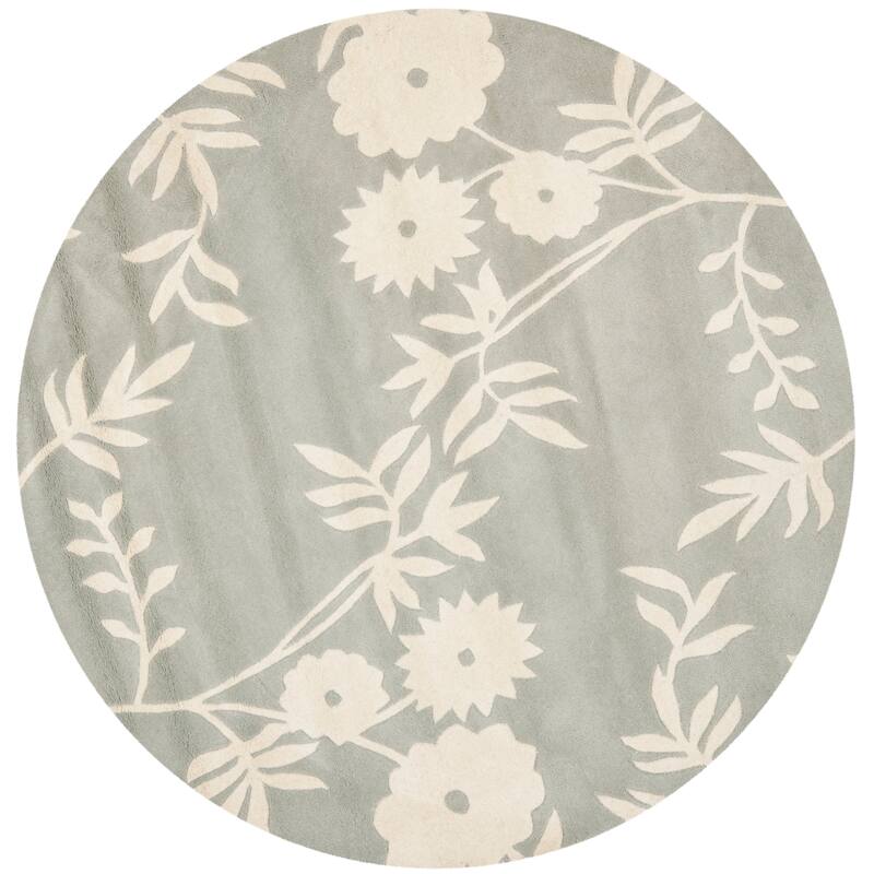SAFAVIEH Handmade Soho Chelsey Floral N.Z. Wool Rug