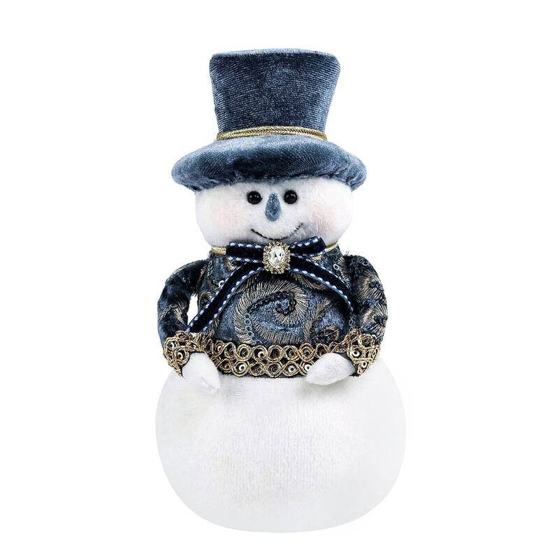Snowman 7.1'' Christmas Decoration - 3.9 x 3.9 x 7.1"