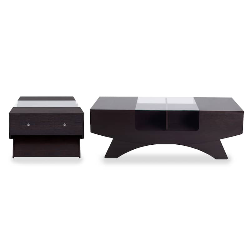 DH BASIC Modern 48" Hidden Storage Coffee Table by Denhour