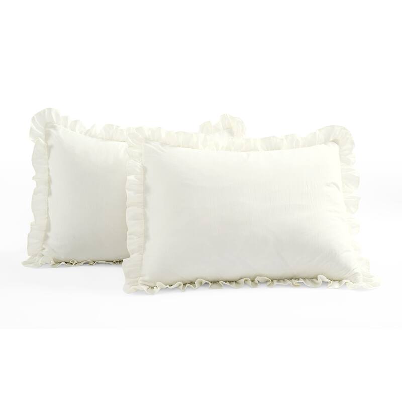The Gray Barn Molly Mae Ruffle Skirt Bedspread Set
