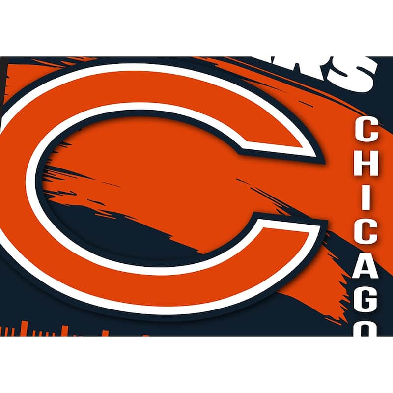 NFL Apron & Chef Hat Set, with Large Team Logo Chicago Bears 31" x