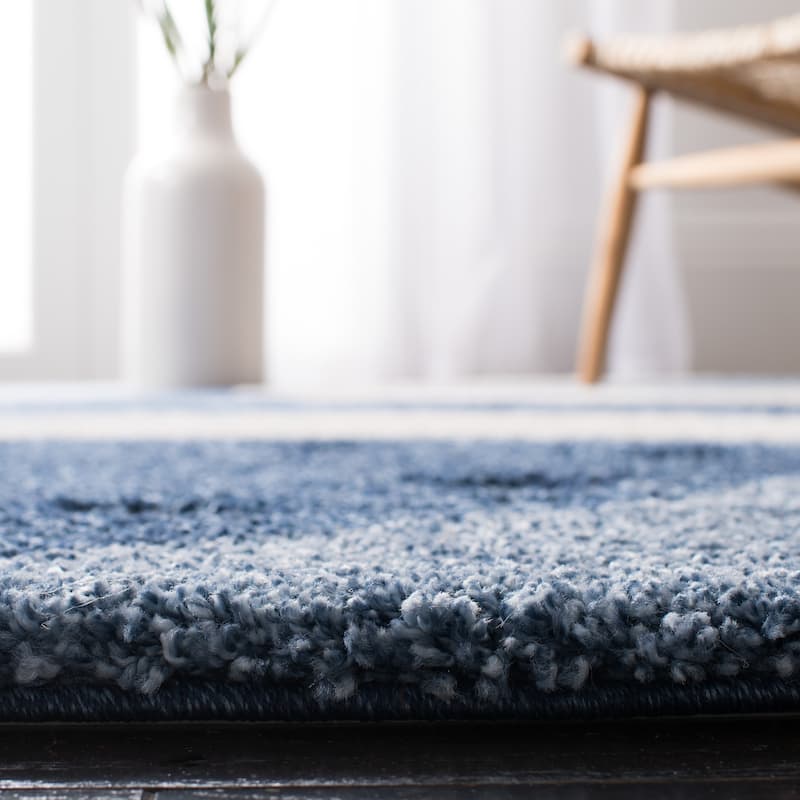 SAFAVIEH Florida Shag Wakaba Abstract 1.2-inch Thick Rug
