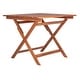 preview thumbnail 12 of 12, SAFAVIEH Outdoor Living Kresler Folding Table - 35"W x 35"D x 30"H