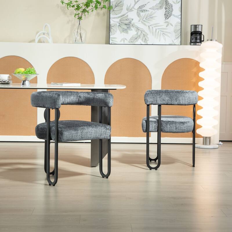 Mid Century Style Dining Chair Set of 2