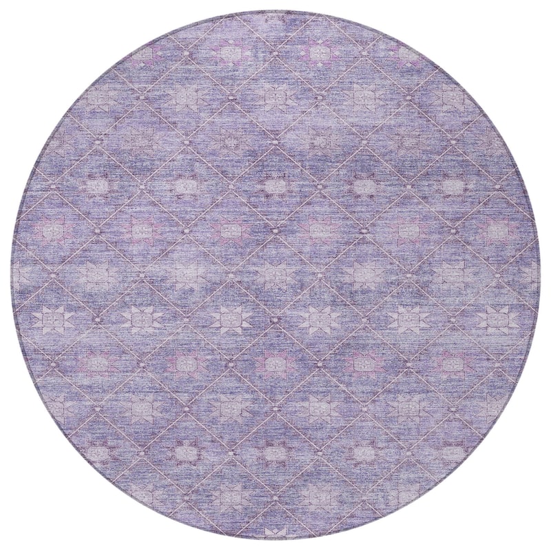 HomeRoots Floral Transitional Rectangle Outdoor Rug
