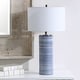preview thumbnail 6 of 4, Uttermost Montauk Striped Table Lamp