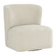 preview thumbnail 25 of 51, Lucia Swivel Chair Linen