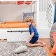 preview thumbnail 20 of 20, Max and Lily Twin over Twin Staircase Bunk Bed with Storage Drawers