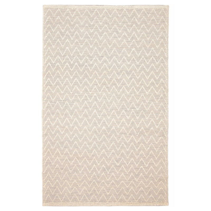 ECARPETGALLERY Braid weave Sienna Cream Wool Rug - 5'2 x 7'11 - Cream - 5'2 x 7'11