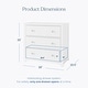 preview thumbnail 35 of 35, Child Craft Harmony 3-drawer Dresser with Dressing Kit