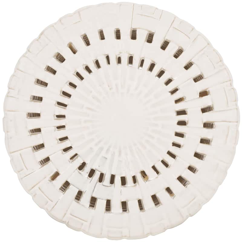 SAFAVIEH Vlera Ceramic Decorative Garden Stool (Fully Assembled)