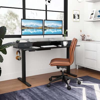 Electric Stand-up Height Adjustable Sit Stand Desk