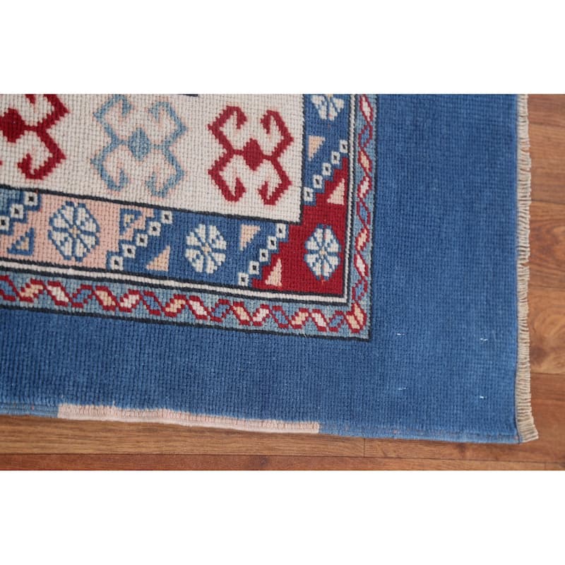 Traditional Oushak Turkish Oriental Runner Rug Handmade Wool Carpet - 2'10" x 8'0"