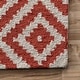 preview thumbnail 55 of 93, Nuloom Kellee Hand Tufted Geometric Wool Area Rug