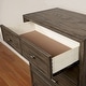 preview thumbnail 11 of 10, Furniture of America Ninn Rustic Grey 3-piece Padded Bedroom Set
