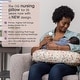 preview thumbnail 14 of 13, Boppy New Nursing Pillow, Clay & Gold Suns
