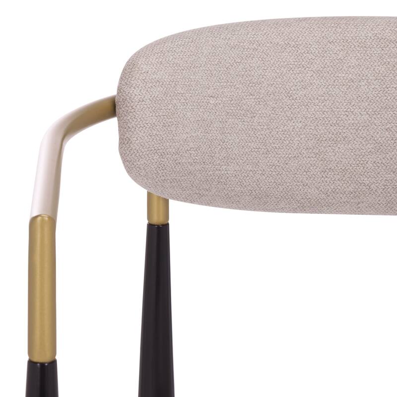 SAFAVIEH Home Covelle Arm Counter Stool (Set of 2) - 20"W x 23"D x 37"H