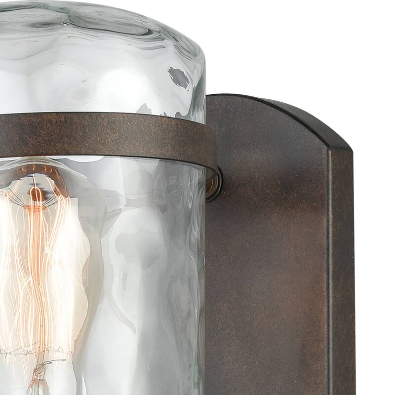 Torch 21'' High 1-Light Outdoor Sconce - Hazelnut Bronze - 21 inch Tall