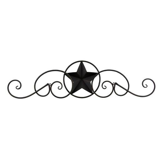 Shop Scrolling Metal Western Star Decorative Wall Hanging On