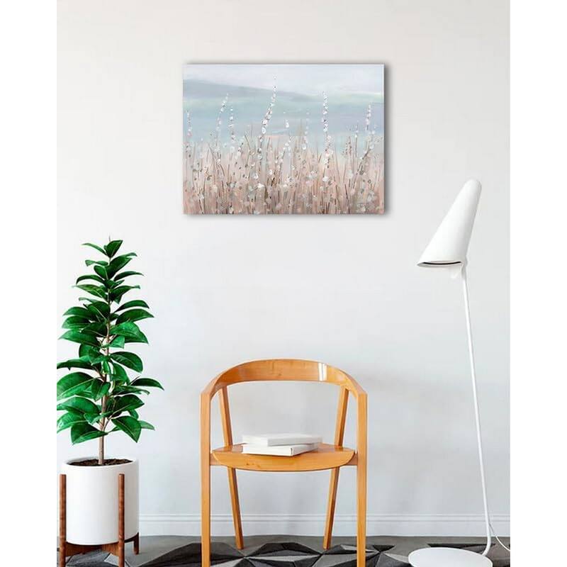 Coastal Morning Blooms Art Poster - Print On Demand - 24 x 32 Inch