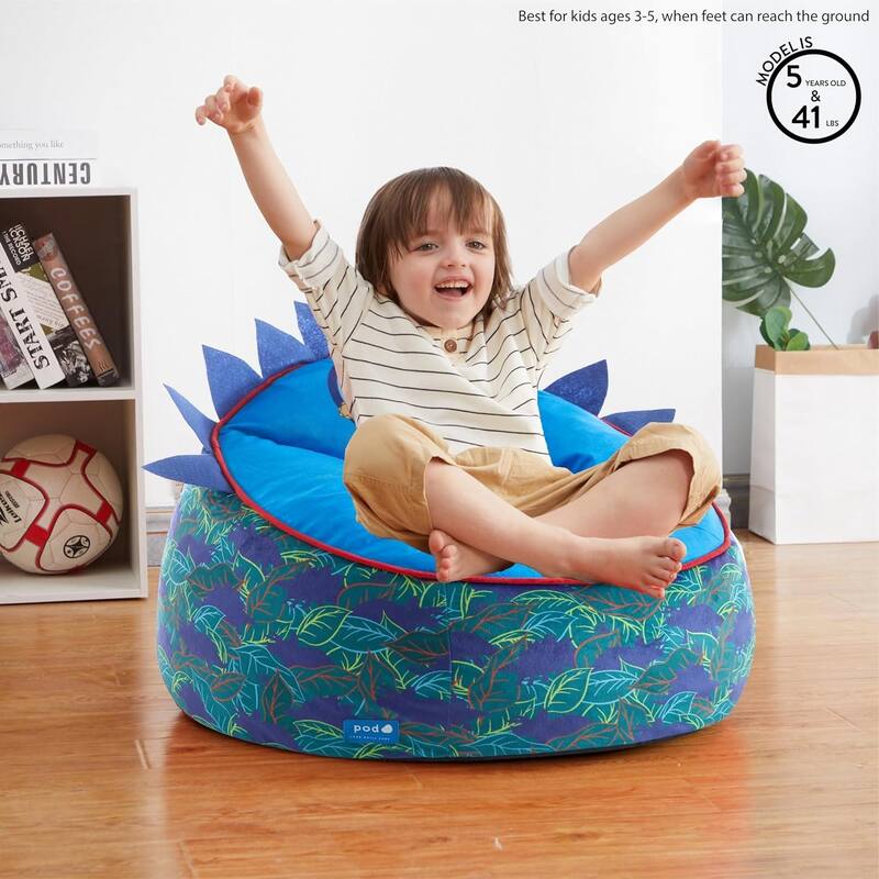 Jurassic World Kids Plush Bean Bag Chair